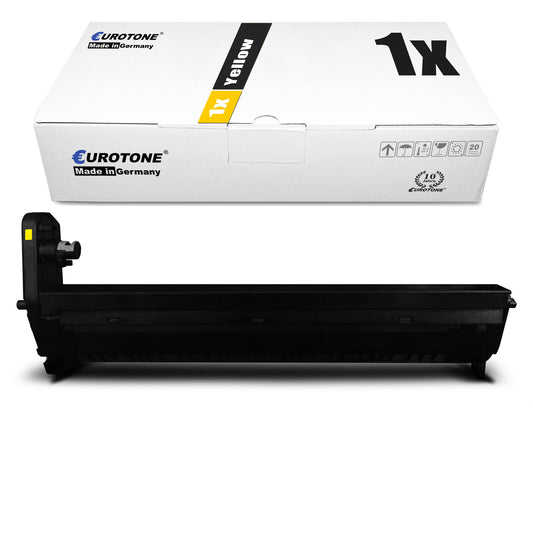 1x tambour d'image alternatif pour OKI 44064009 jaune