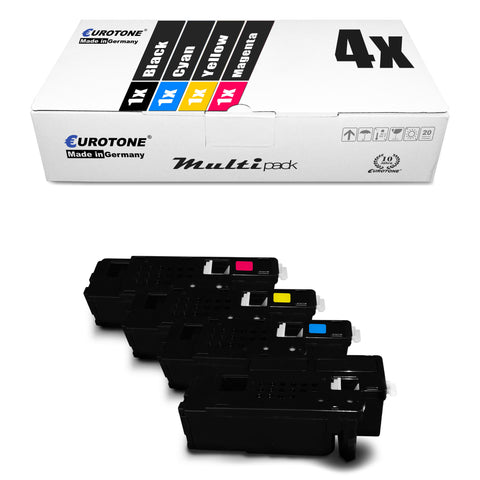 4x Alternative Toner für Xerox 106R02759 106R02756 106R02758 106R02757: Schwarz + Cyan + Magenta + Gelb