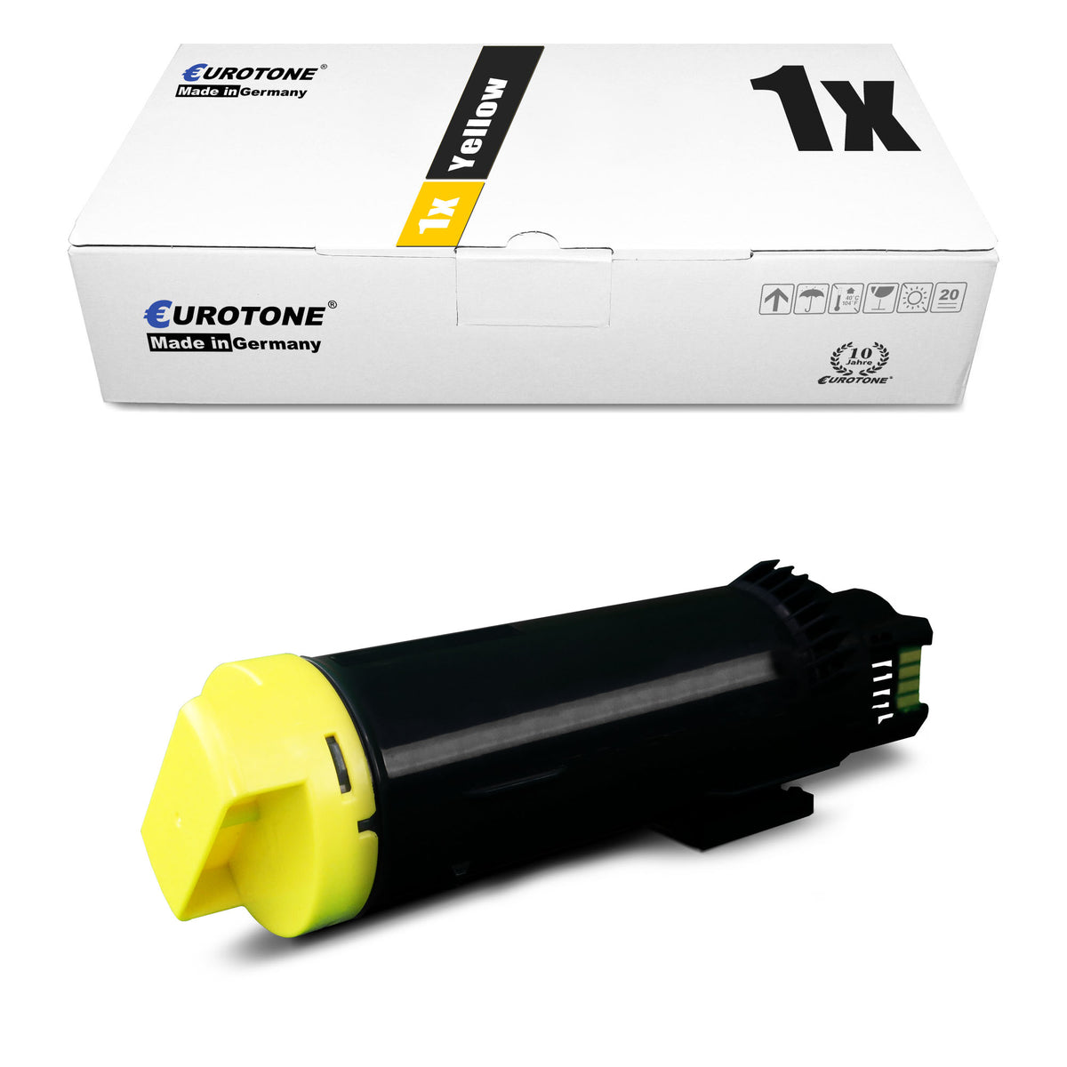 1x Alternativer Toner für Dell 593BBSE 0CX53 Gelb