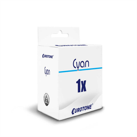 1x Alternative Tintenpatrone für Canon GI-490C 0664C001 Cyan