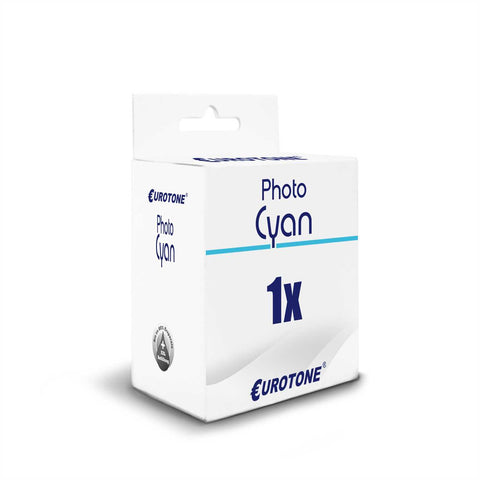 1x Alternative Tintenpatrone für Canon PFI-301PC 1490B001 Photo Cyan