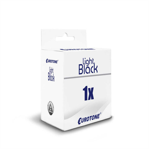 1x Alternative Tintenpatrone für Epson C13T636700 bright Black