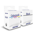 2x cartuchos de tinta alternativos para Lexmark No 16/17 26/27: NO26 NO27 010N0026E Cor + NO16 NO17 010NX217E Preto
