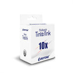 10x cartuchos de tinta alternativos para Epson T0715: 4x T0711 preto + 2x T0712 ciano + 2x T0713 magenta + 2x T0714 amarelo