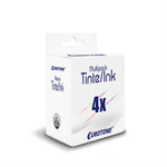 4x alternatieve inktcartridge voor Epson C13T37914010 C13T37924010 C13T37934010 C13T37944010: Zwart + Cyaan + Magenta + Geel