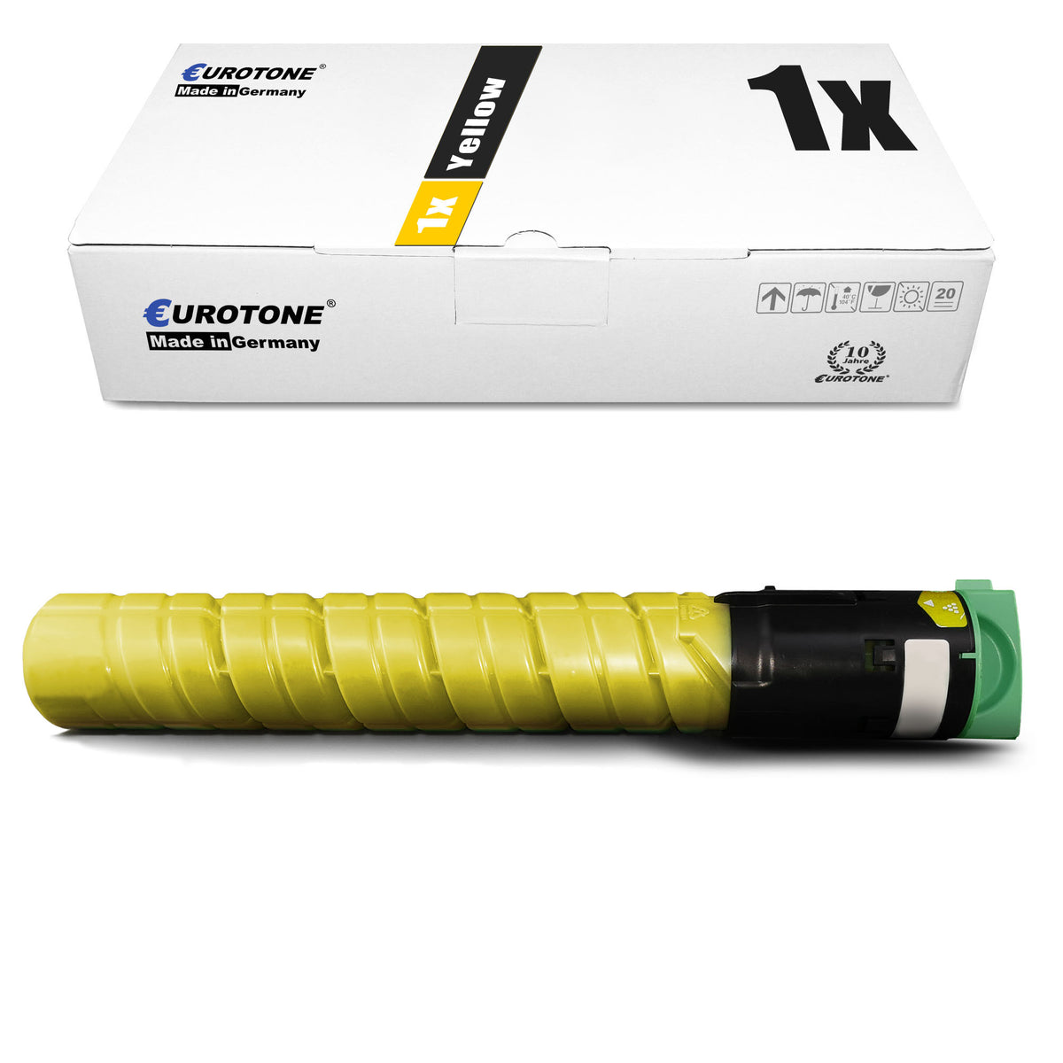 1x Alternative toner for Ricoh 842062 TYPE-MPC2551HE yellow