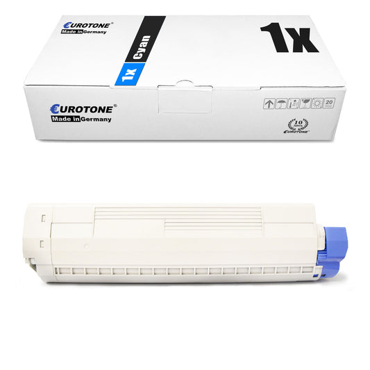 1x toner alternatif pour OKI 44059211 cyan