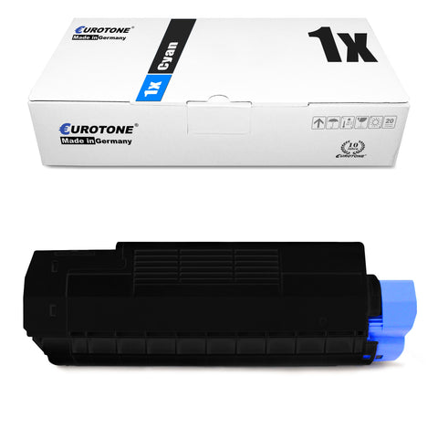 1x Alternativer Toner für OKI 42804507 Blau Cyan