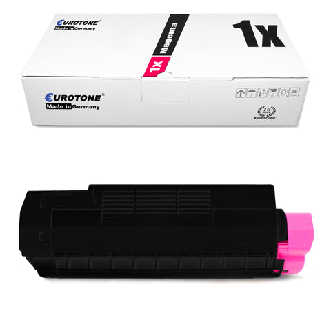 1x Alternativer Toner für OKI 42804506 Rot Magenta