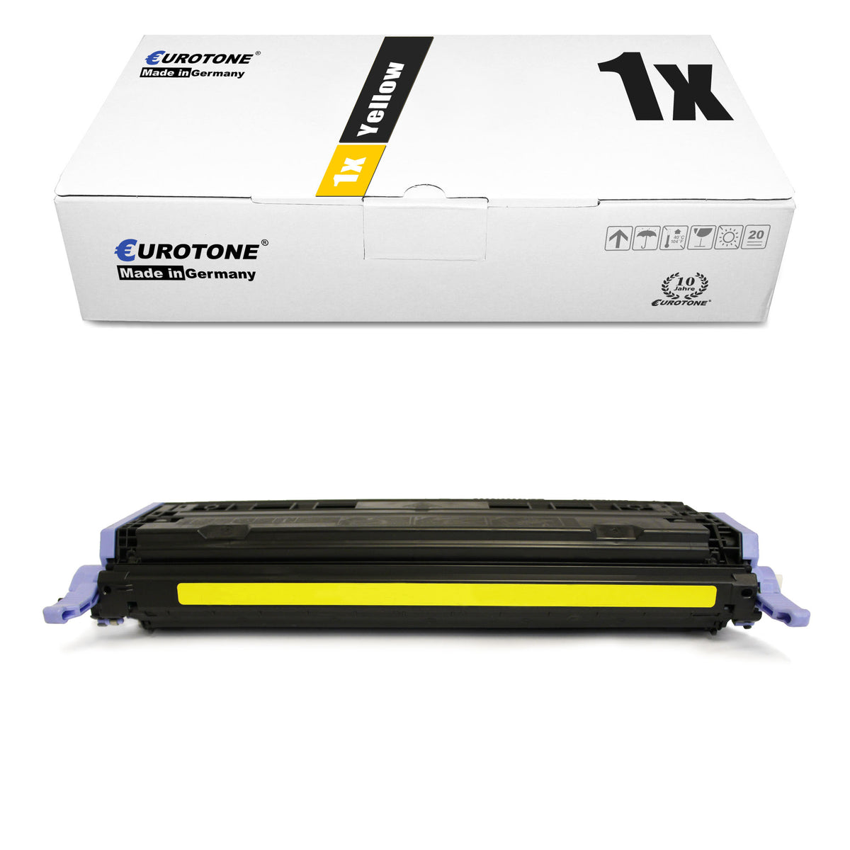 1x väriainekasetti Canon 707Y 9421A004 keltainen