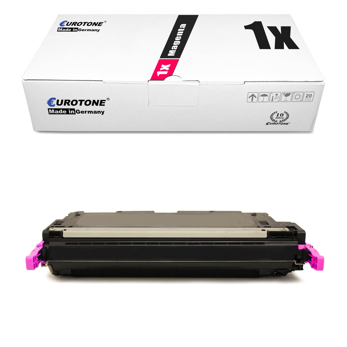 1x tóner alternativo para Canon 717M 2576B002 magenta