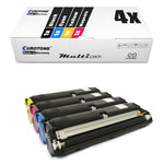 4x alternative toner for Epson C13S050097 C13S050099 C13S050100 C13S050098: Black + Cyan + Magenta + Yellow