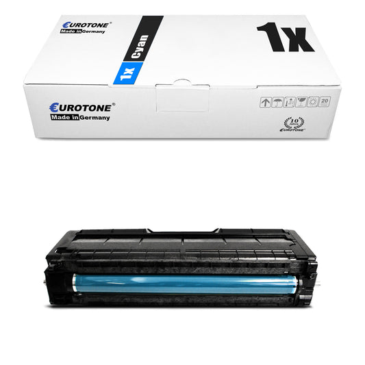 1x Toner alternatif pour Ricoh 407544 Cyan SPC250 SPC260 SPC261