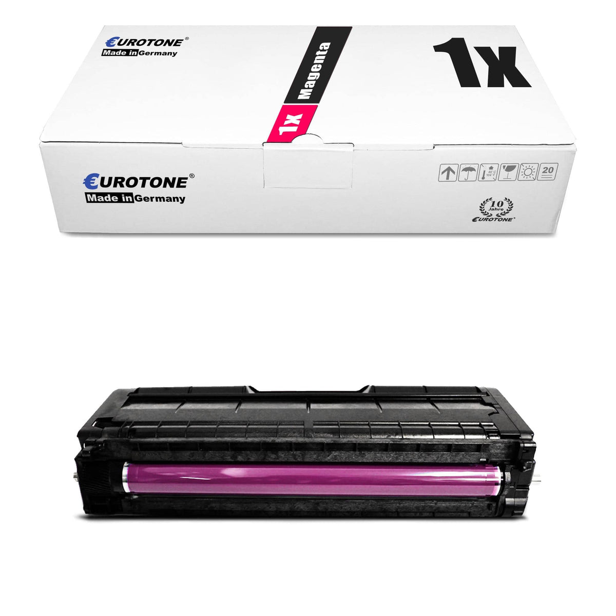 1x Alternative toner for Ricoh 407718 Magenta freeshipping - Eurotone