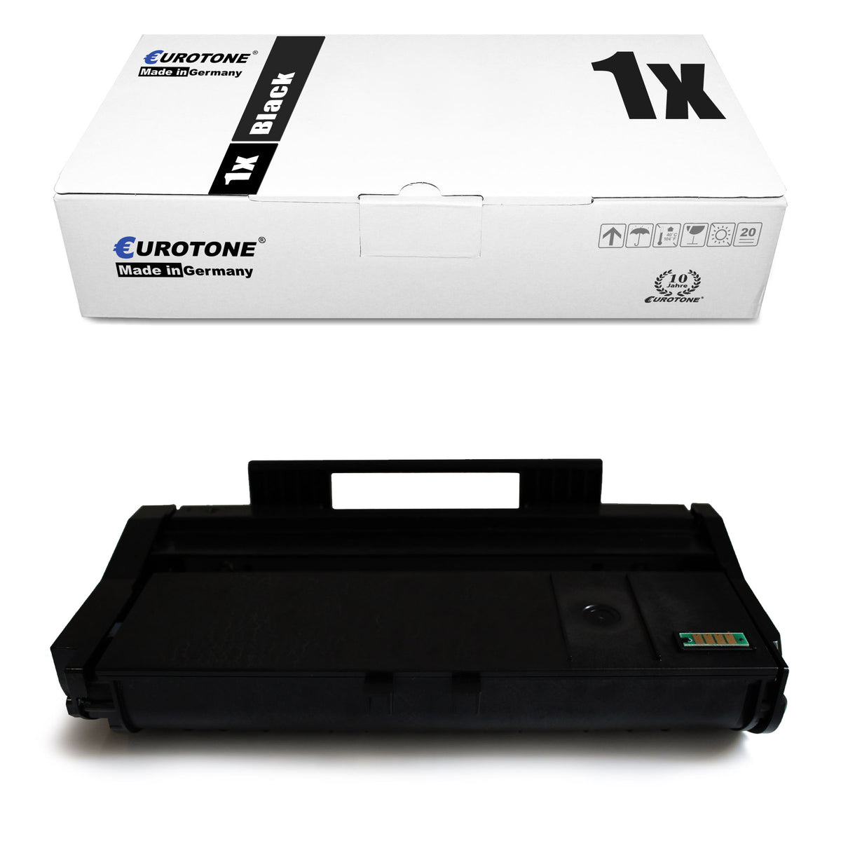 1x alternative toner for Ricoh 407166 TYPESP100LE black