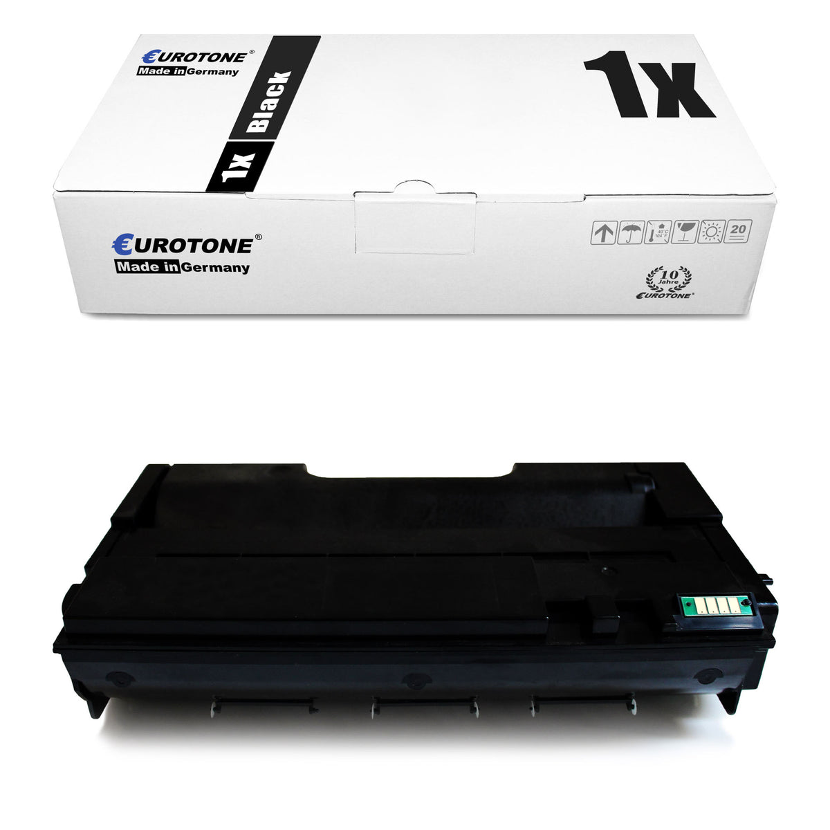 1x alternative toner XXL for Ricoh 407254 TYPESP201HE black