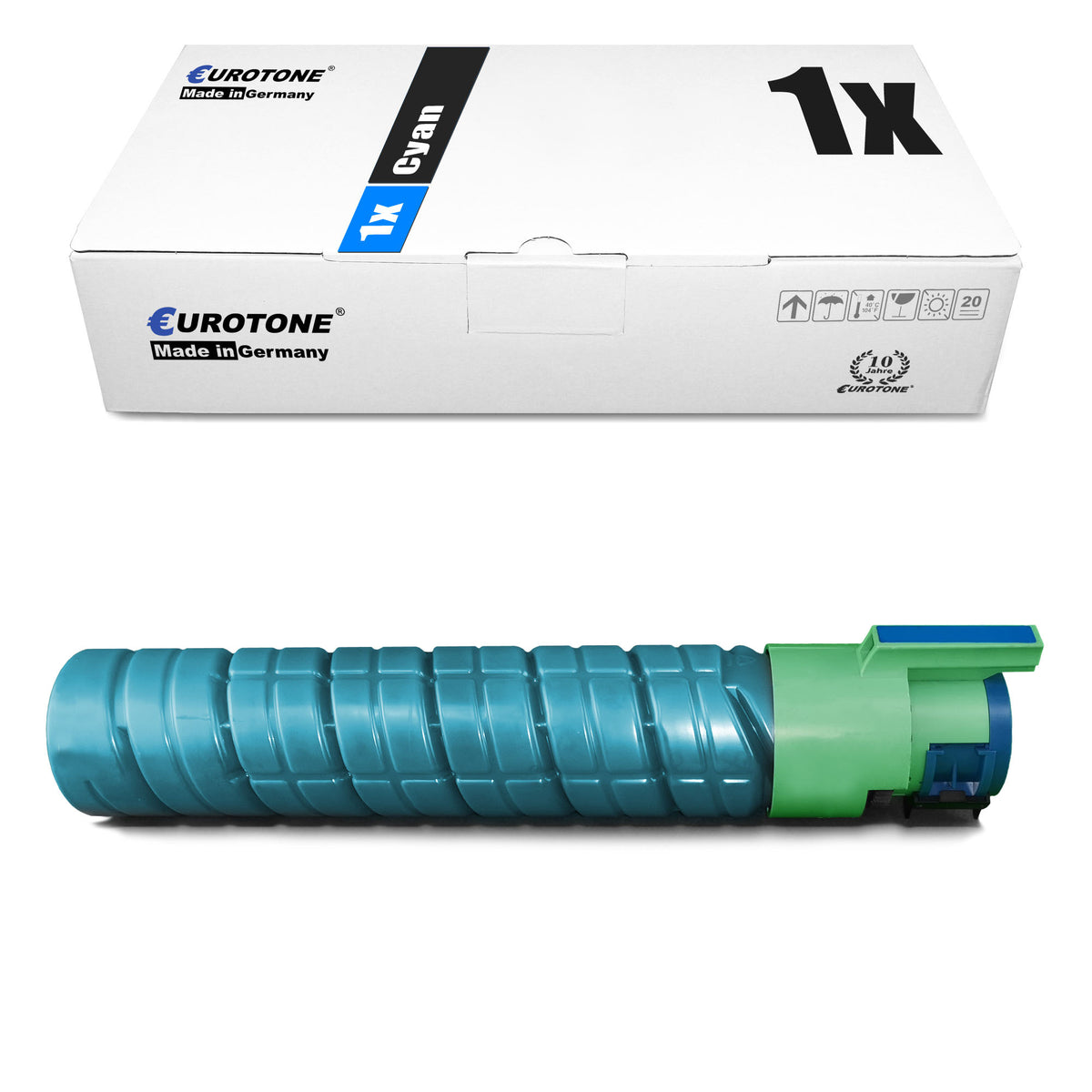 1x alternative toner for Ricoh 888283 TYPE245 cyan