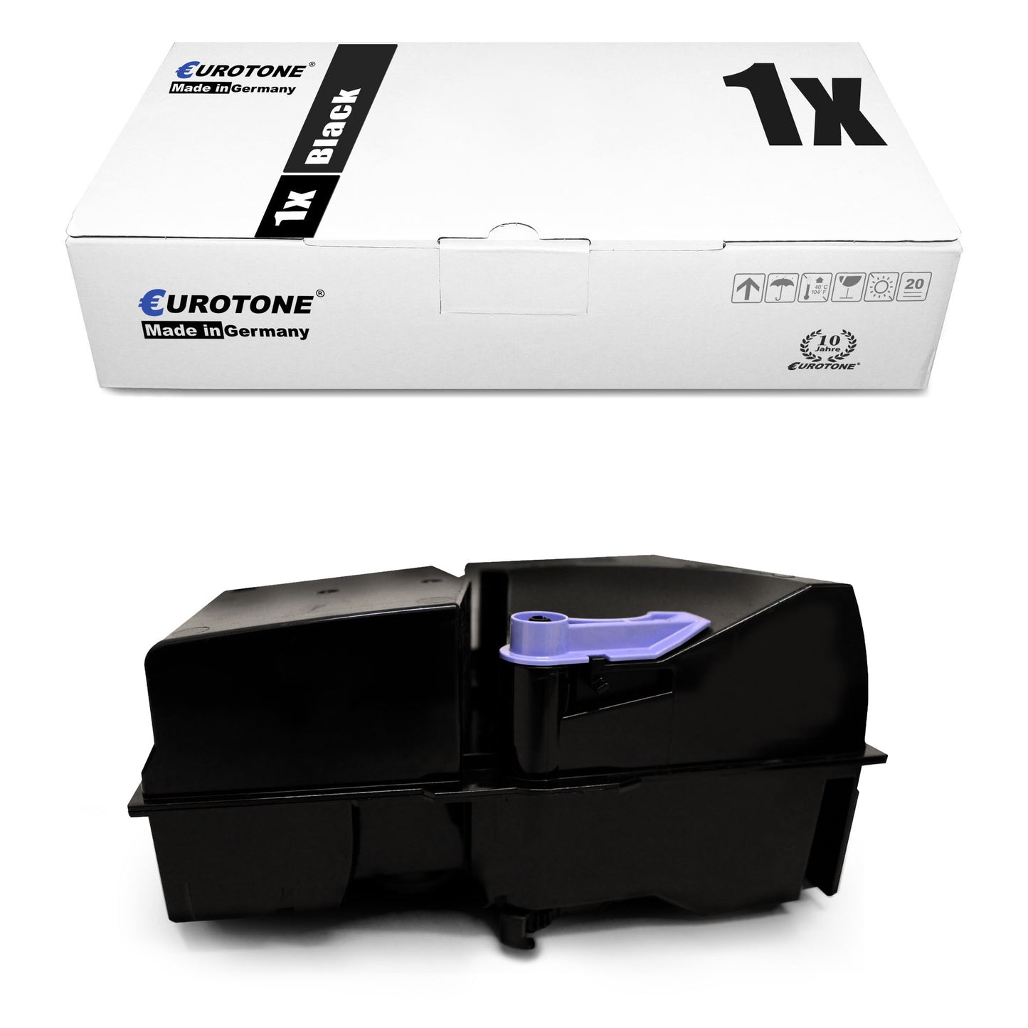 1x toner alternatif pour Kyocera 1T02FZ0EU0 TK-825K noir