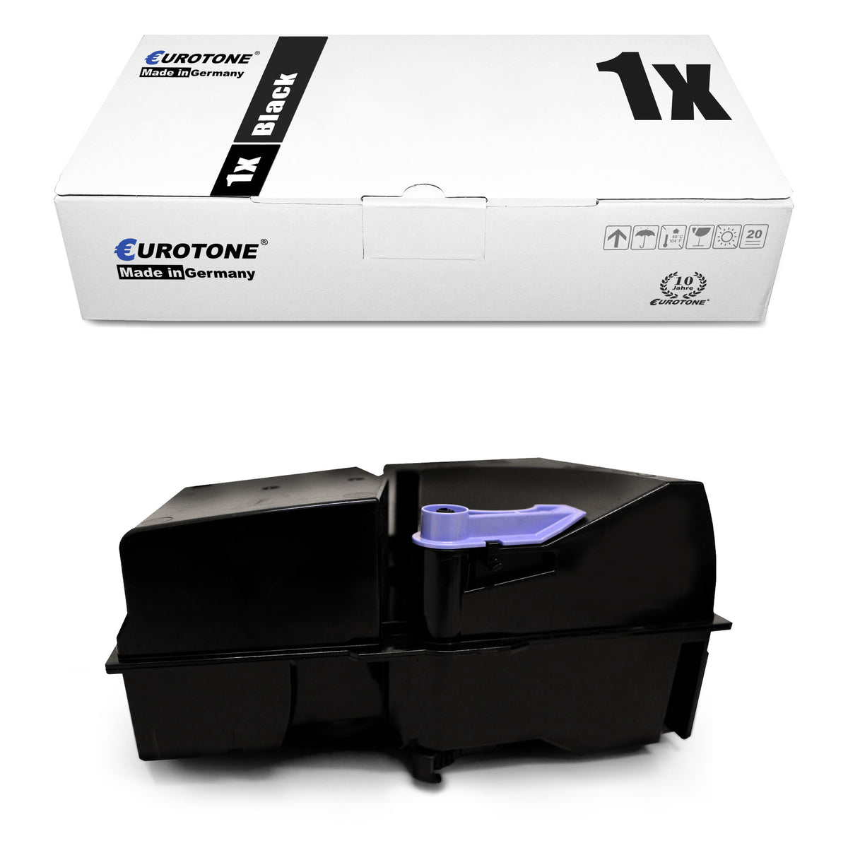 1x toner alternatif pour Kyocera 1T02HP0EU0 TK-820K noir